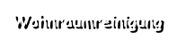 Wohnraumreinigung